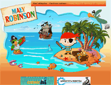 Tablet Screenshot of malyrobinson.pl